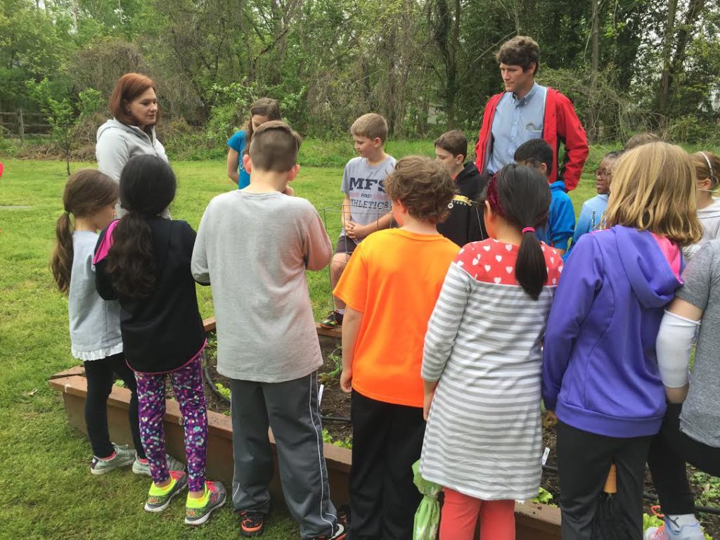 A Fresh Start to Springtime: Third Graders Learn In Hartman Hall Garden